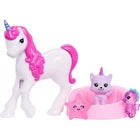 Barbie Advent Calendar with Doll & 24 Surprise Toy Accessories Including Unicorn & Pets, Transform Fashion Doll into Mermaid, Fairy & More