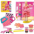 Play-Doh Barbie Designer Fashion Show Set, Make Doll Clothes with 21 Fashion Accessories & Modeling Compound, Kids Arts & Crafts for Girls & Boys 5+