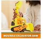 Rubble & Crew, Rubble’s Bulldozer Toy Truck with Movable Parts and a Collectible