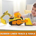Rubble & Crew, Bark Yard Deluxe Bulldozer Construction Truck Toy with Lights, So