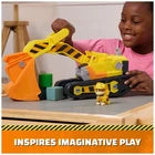 Rubble's Ultimate Tool Bulldozer Vehicle, Toy Truck with Action Figure, PAW P...