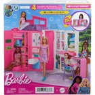 Barbie Dollhouse Playset, Getaway House with 11 Accessories Including 2 Chairs, 4 Play Areas & 360-degree Play