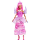 Barbie Advent Calendar with Doll & 24 Surprise Toy Accessories Including Unicorn & Pets, Transform Fashion Doll into Mermaid, Fairy & More