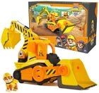 Rubble & Crew, Bark Yard Deluxe Bulldozer Construction Truck Toy with Lights, So