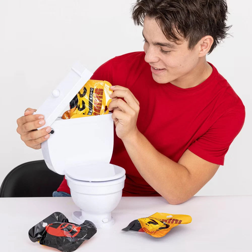 Skibidi Toilet Giant Mystery Toilet collectible with Alliance and Skibidi mystery mini figures