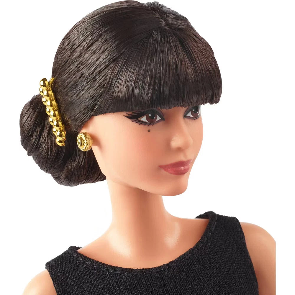 Barbie 11.5" Tribute Collection Rita Moreno Collectible Doll – Black & Gold