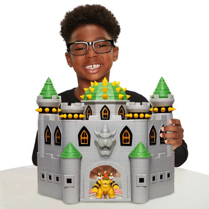 Nintendo Super Mario Bowser Castle Playset – Includes 2.5" Bowser Figure