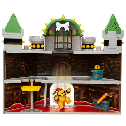 Nintendo Super Mario Bowser Castle Playset – Includes 2.5" Bowser Figure