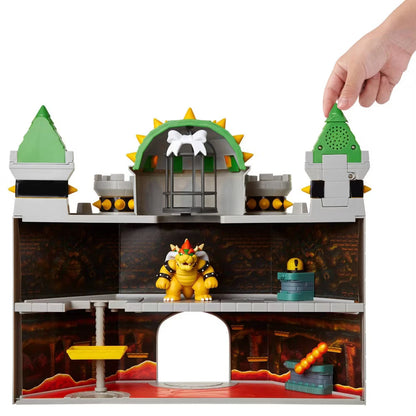 Nintendo Super Mario Bowser Castle Playset – Includes 2.5" Bowser Figure