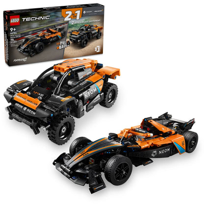 LEGO McLaren Formula E and Extreme E 704-piece Technic racing set