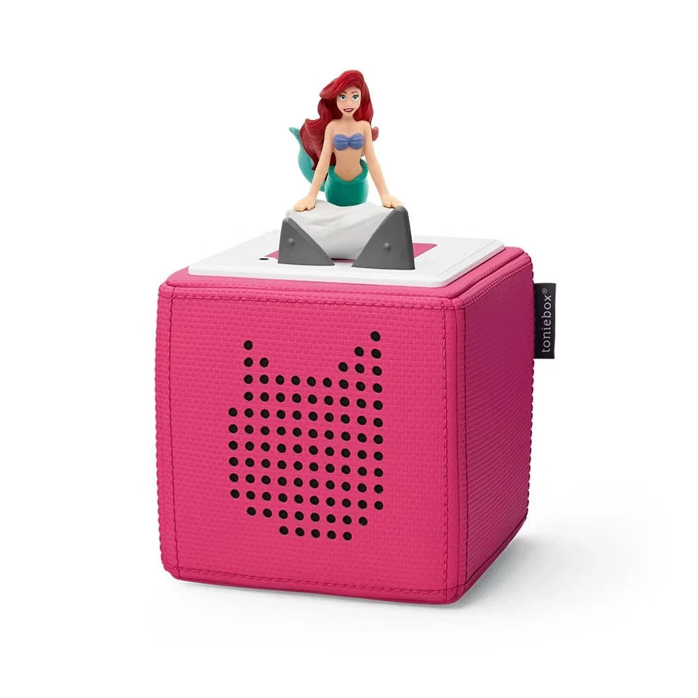 Tonies Disney The Little Mermaid Toniebox Starter Set – Pink Screen-Free Audio Player for Kids