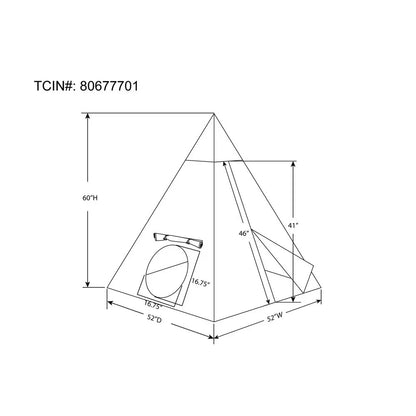Unicorn Kids' Tent - Pillowfort