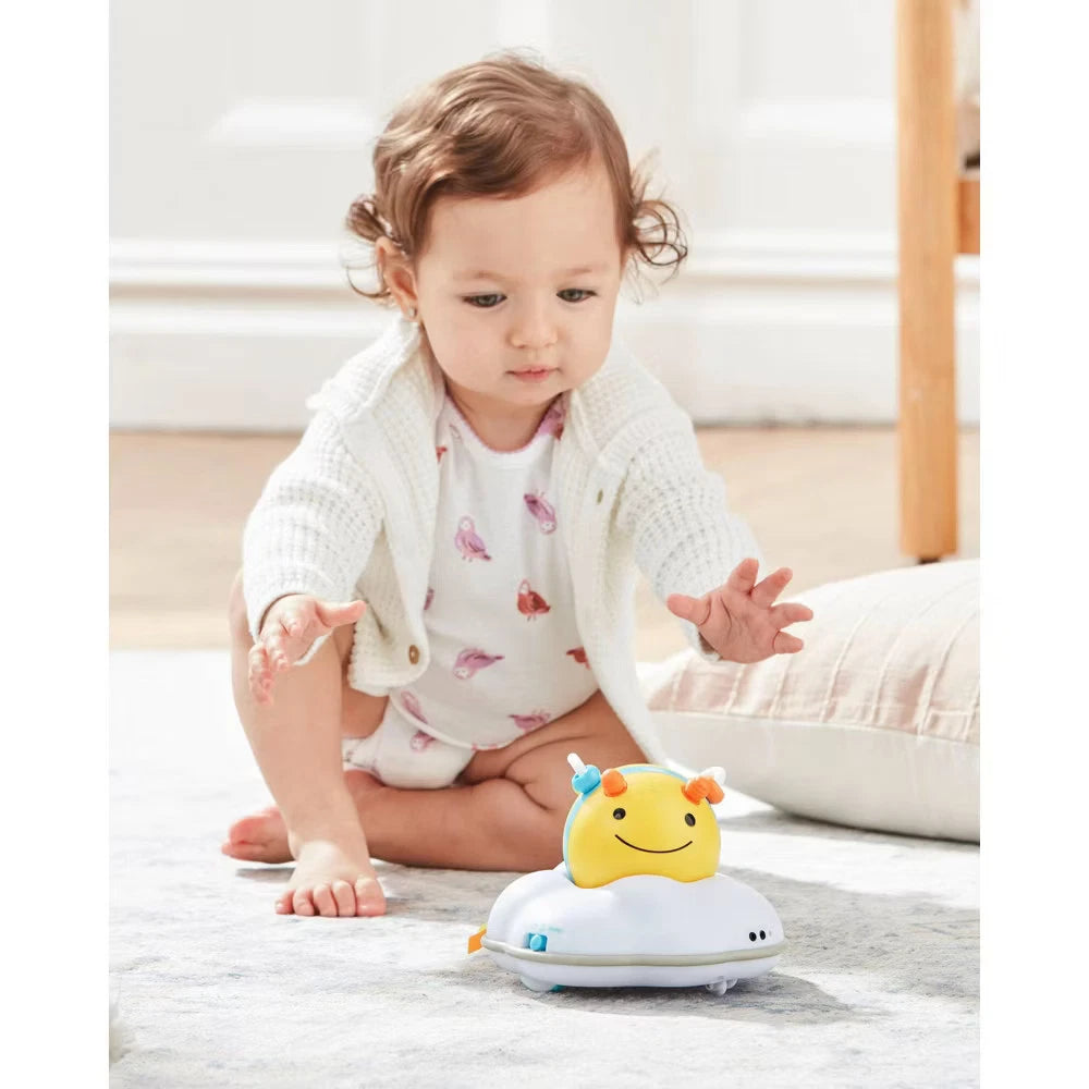 Explore & More Follow-Bee interactive developmental crawl toy for babies 5 months and up