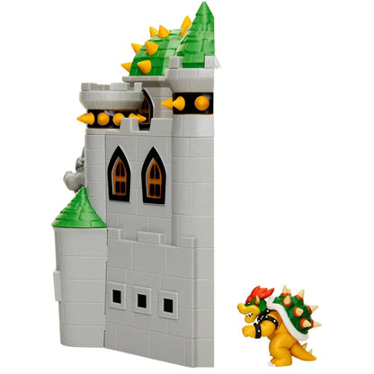 Nintendo Super Mario Bowser Castle Playset – Includes 2.5" Bowser Figure
