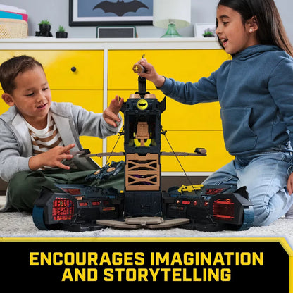 DC Comics Batman Ultimate Transforming Batmobile Playset with Launching Projectiles