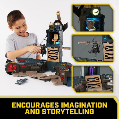 DC Comics Batman Ultimate Transforming Batmobile Playset with Launching Projectiles