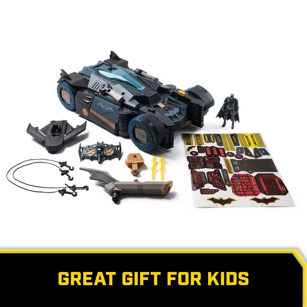 DC Comics Batman Ultimate Transforming Batmobile Playset with Launching Projectiles