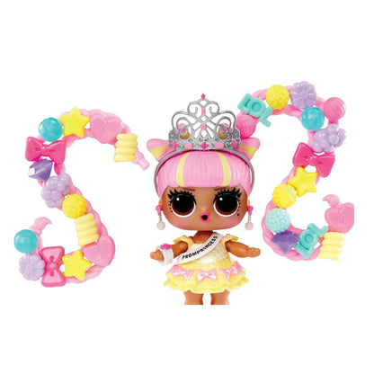 LOL Surprise Hair Beads Salon Playset with Doll – 100 Beads & Hair Ties