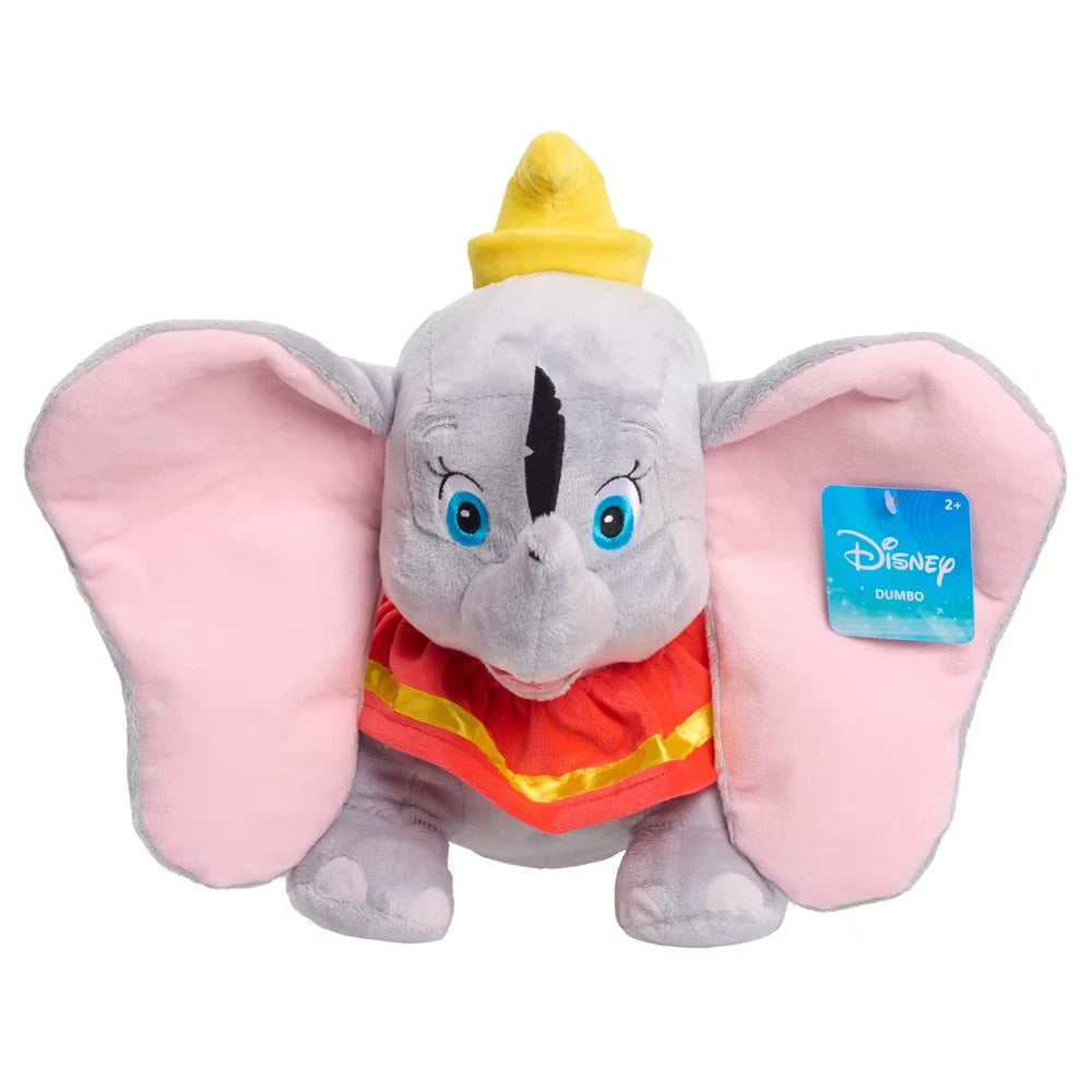 Disney Dumbo Plush Medium: Stuffed Character Toy, Polyester Material, Elephant