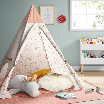 Pillowfort 60-inch unicorn play tent for kids ages 3 and up