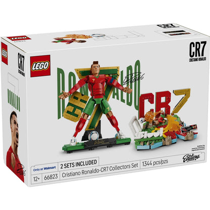 LEGO Cristiano Ronaldo Soccer Legend and Soccer Highlights collectible building set