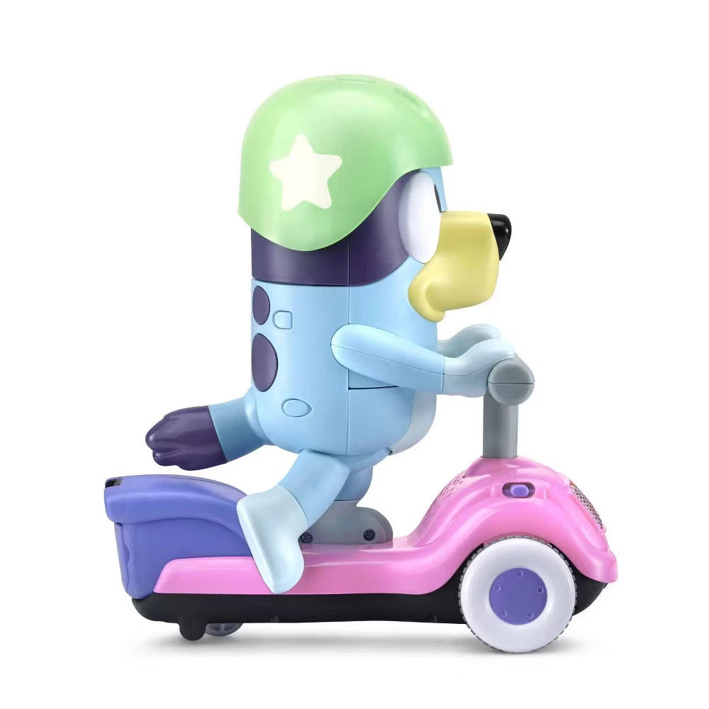 VTech Scooter Time Bluey moving musical toy for kids ages 3 to 6 years