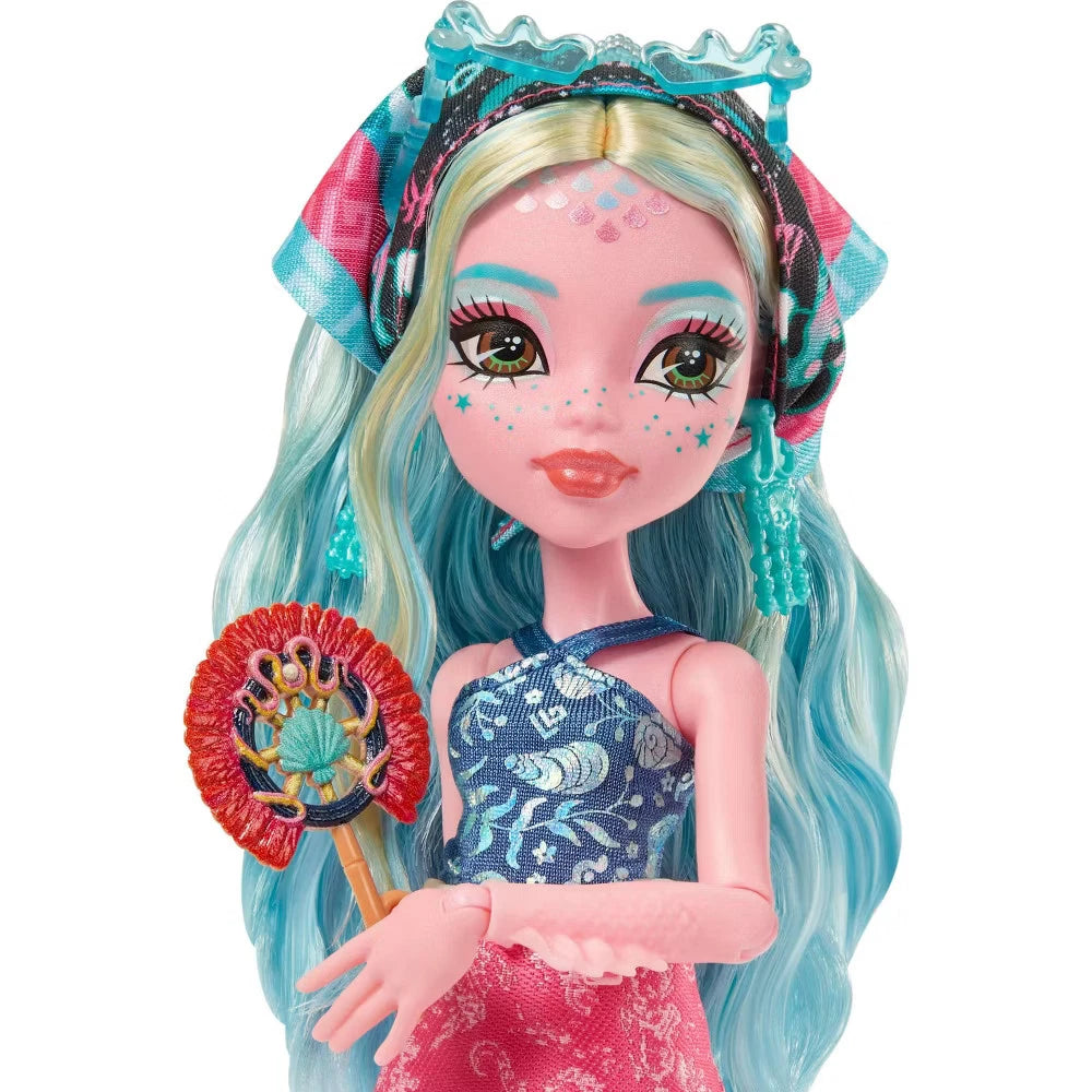 Monster High Skulltimate Secrets Gore-geous Oasis Playset Lagoona Blue Doll