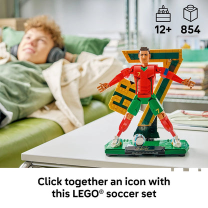 LEGO 66823 Editions Cristiano Ronaldo Collector's Set Co-Pack, Building Toy with