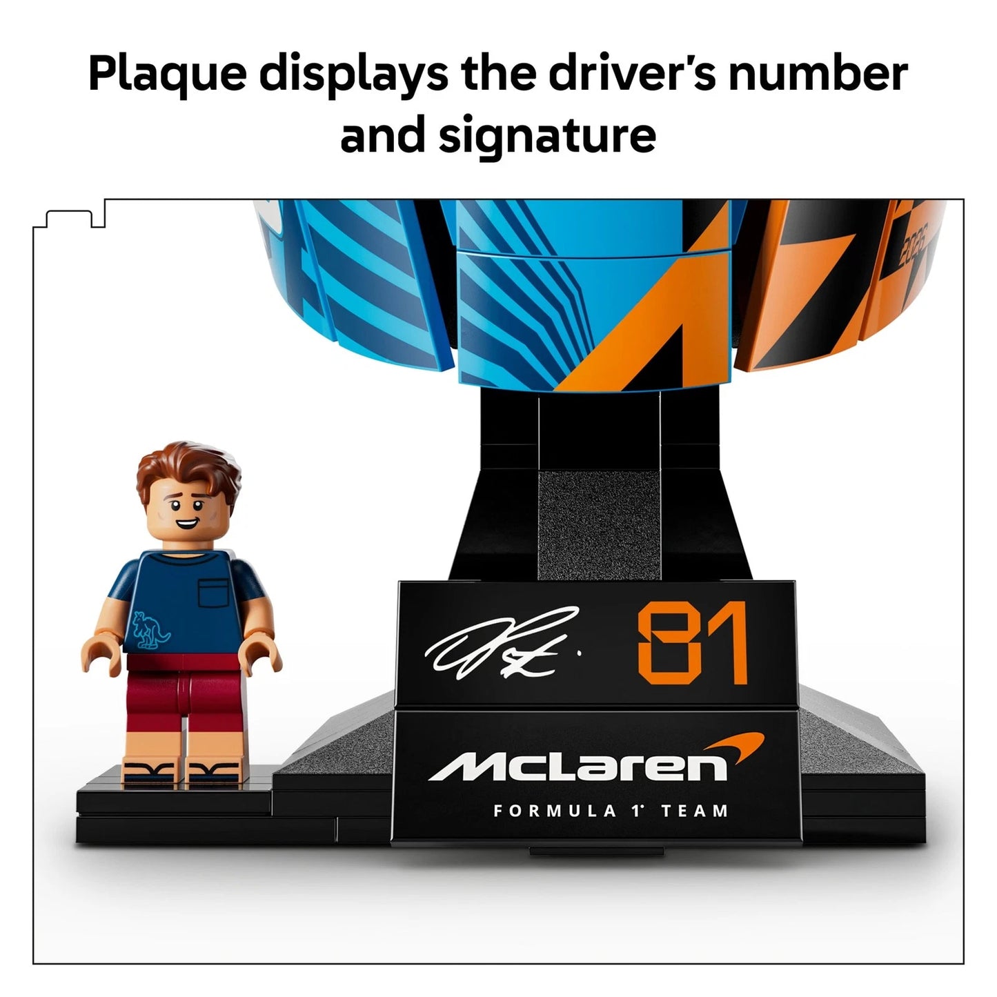 LEGO Editions McLaren F1 Team Oscar Piastri Helmet Building Set, 793 Pieces,