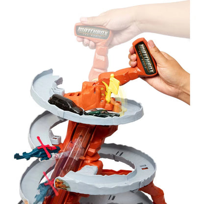 Matchbox The Movie Mountain Helicopter Escape Playset & Cars