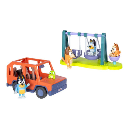 Bluey Heeler 4WD with Turtleboy Playset