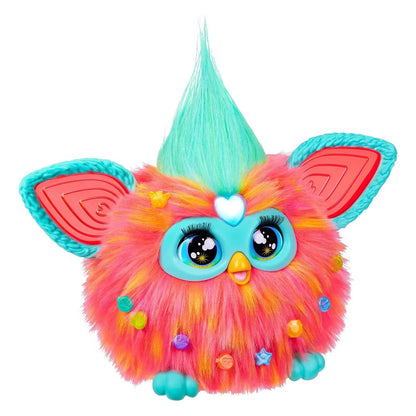 Furby Tie Dye, 15 Fashion Accessories, Interactive Plush Toys for 6 Year Old Girls & Boys & Up, Voice Activated Animatronic