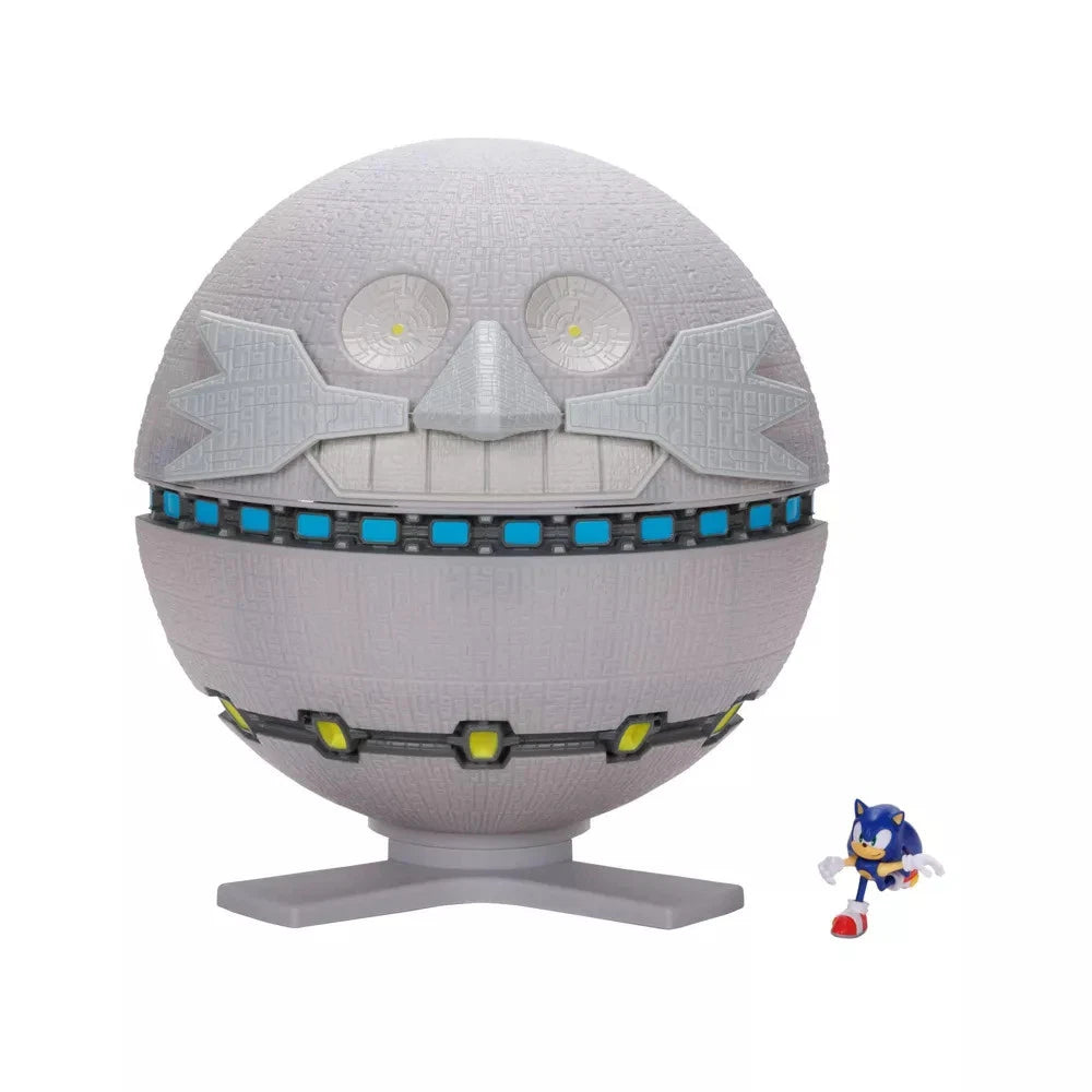 Sonic the Hedgehog Death Egg Playset – 13-Piece Track Set with Dr. Eggman & Sonic Action