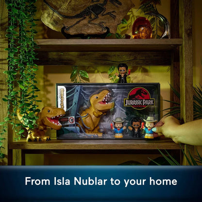 Little People Collector Jurassic Park Special Edition Set with Dinosaur