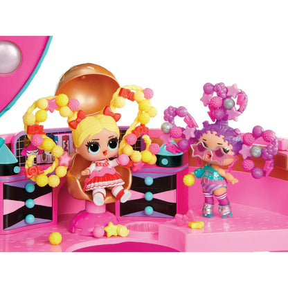 LOL Surprise Hair Beads Salon Playset with Doll – 100 Beads & Hair Ties