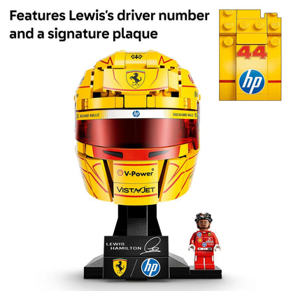 LEGO Editions Scuderia Ferrari HP Lewis Hamilton Helmet Building Set, 884