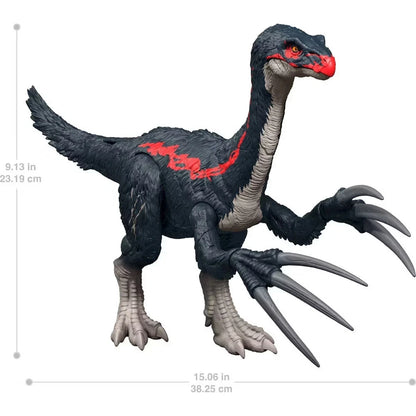 Jurassic World Slash N Roar Therizinosaurus Dinosaur Figure with Sound & Attack Action Toy