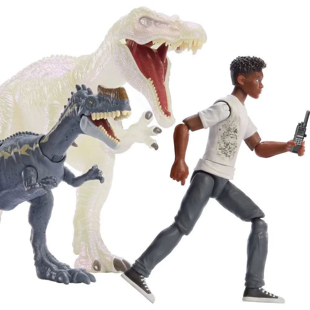 Jurassic World Chaos Theory Darius Baryonyx Monolophosaurus Action Figure Set