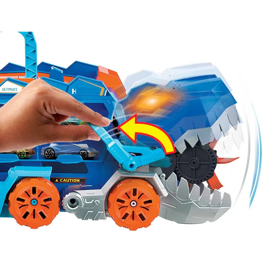 Hot Wheels Transforming City T-Rex Ultimate Hauler