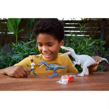 Jurassic World Chaos Theory Season 2 Baryonyx and Monolophosaurus toy set for kids