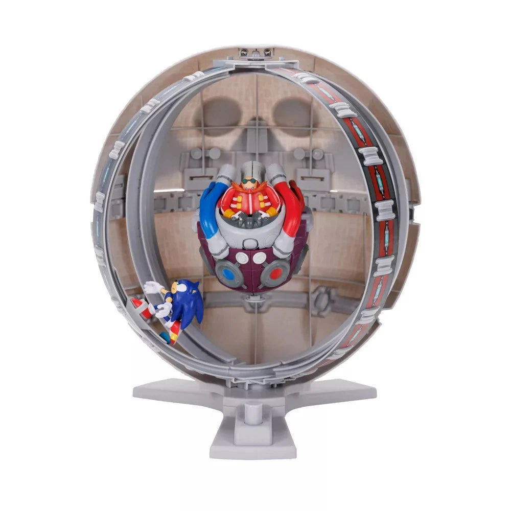 Sonic the Hedgehog Death Egg Playset – 13-Piece Track Set with Dr. Eggman & Sonic Action