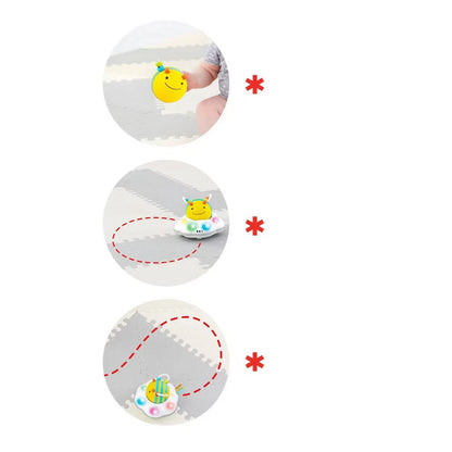 Skip Hop Explore & More Follow-Bee Crawl Toy: Sensory Development Baby Musical