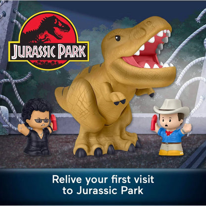Fisher-Price Little People Collector Jurassic Park 1993 movie special edition display set