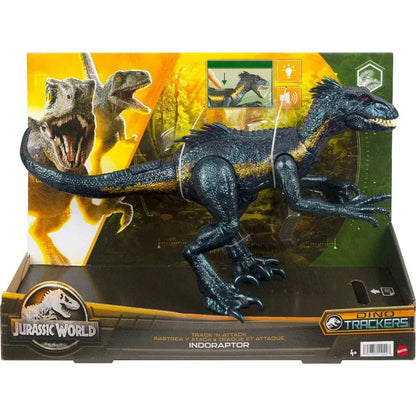 Jurassic World Track 'n Attack Indoraptor Action Figure, Dinosaur Toy