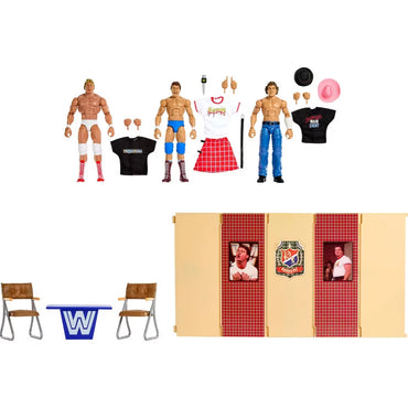 WWE Roddy Piper Bob Orton and Paul Orndorff Elite action figures