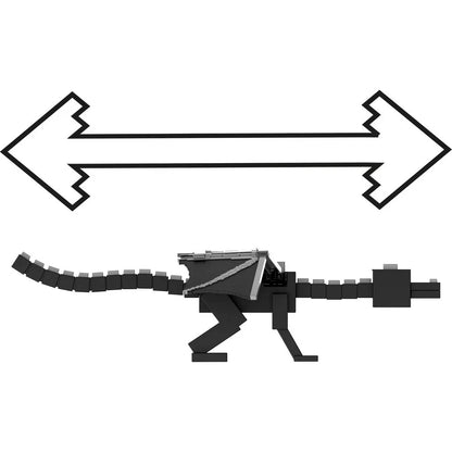 Minecraft Dragon’s Breath Attack Ender Dragon Action Figure with 10 Discs 20"