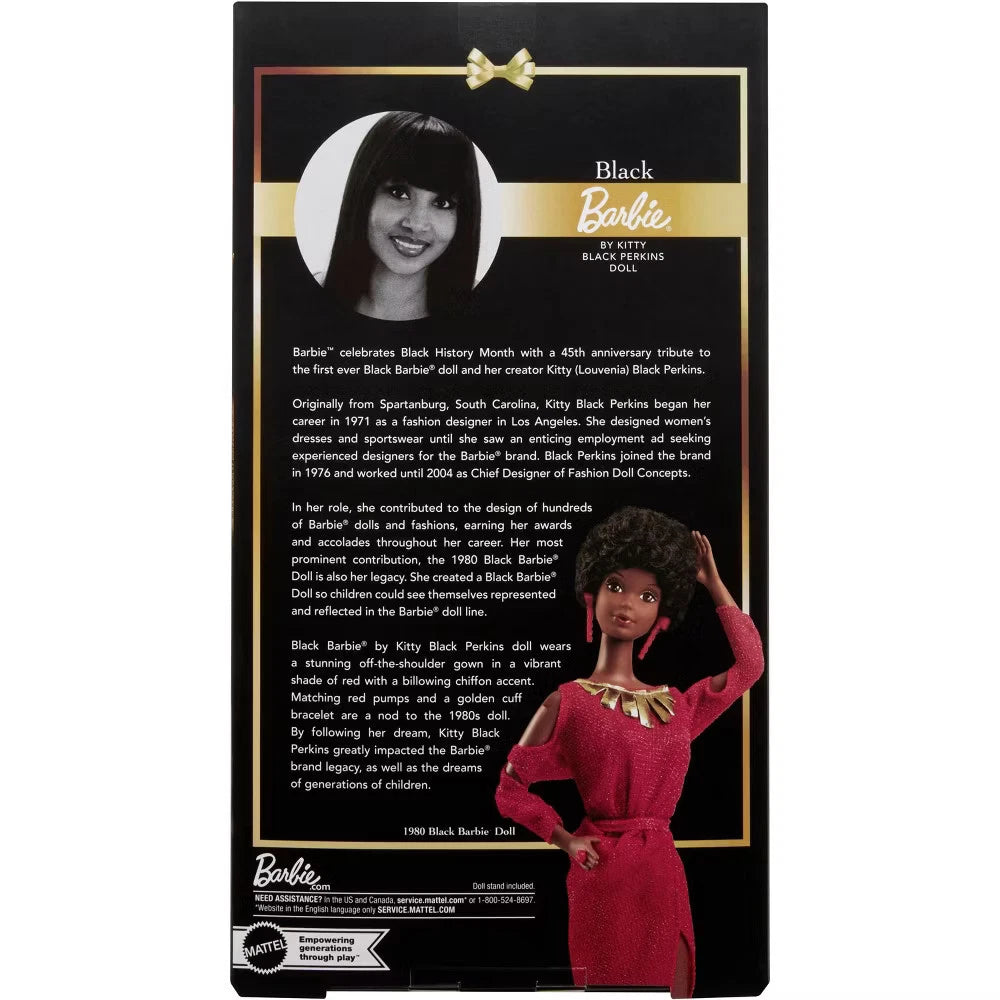 Barbie Signature Collectible 13" Doll in Red Gown – 45th Anniversary by Kitty