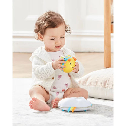 Skip Hop Explore & More Follow-Bee Crawl Toy: Sensory Development Baby Musical