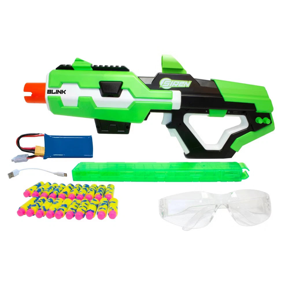 SIREN BLINK Ultra Long Range Blaster – High-Power Foam Dart Gun