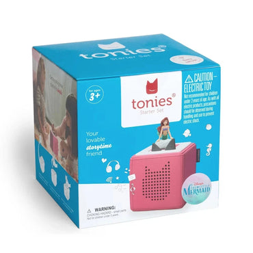 Tonies Disney The Little Mermaid Toniebox Starter Set – Pink Screen-Free Audio Player for Kids